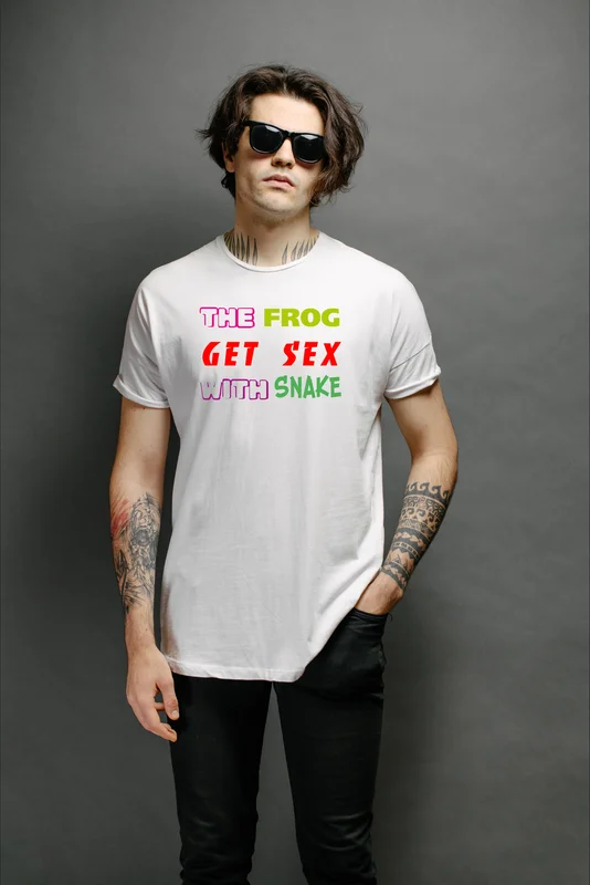 сублимационные футолки: the frog get sex with snake